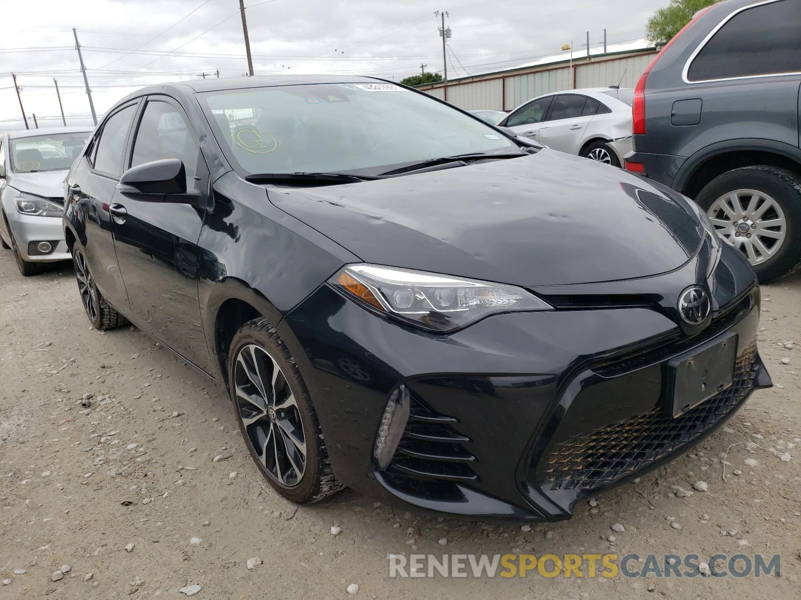 1 Photograph of a damaged car 5YFBURHE9KP876186 TOYOTA COROLLA 2019