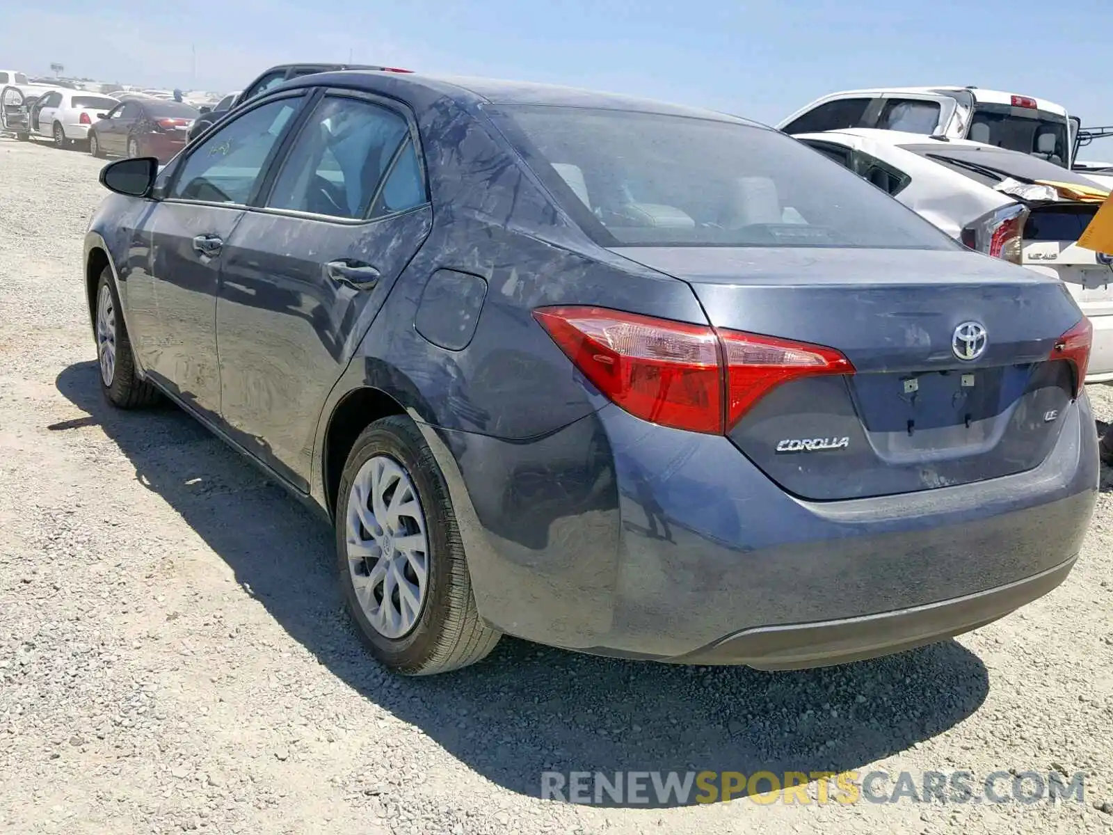 3 Photograph of a damaged car 5YFBURHE9KP876527 TOYOTA COROLLA 2019