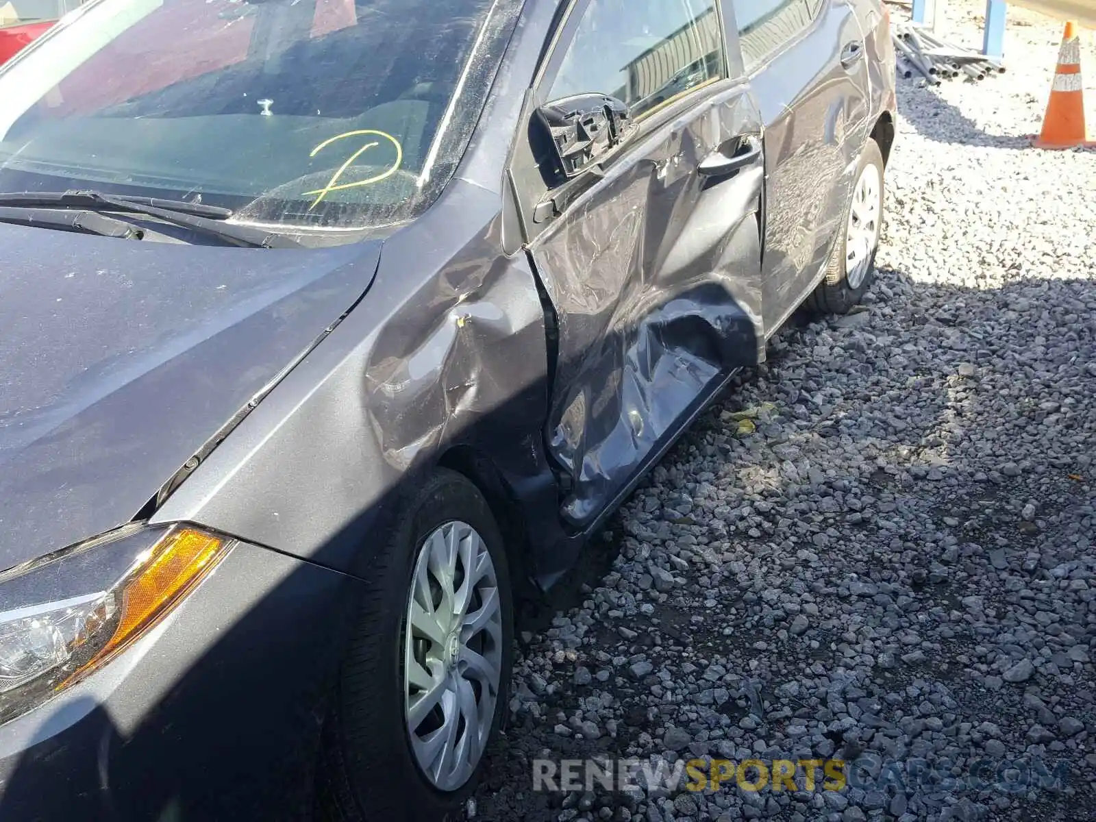 9 Photograph of a damaged car 5YFBURHE9KP876706 TOYOTA COROLLA 2019