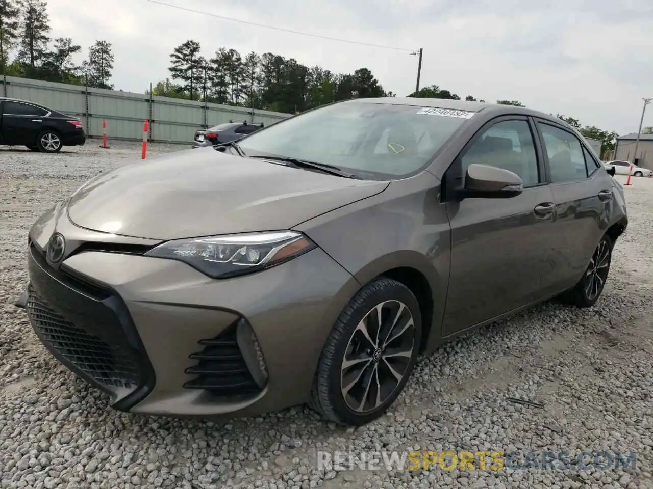 2 Photograph of a damaged car 5YFBURHE9KP877158 TOYOTA COROLLA 2019