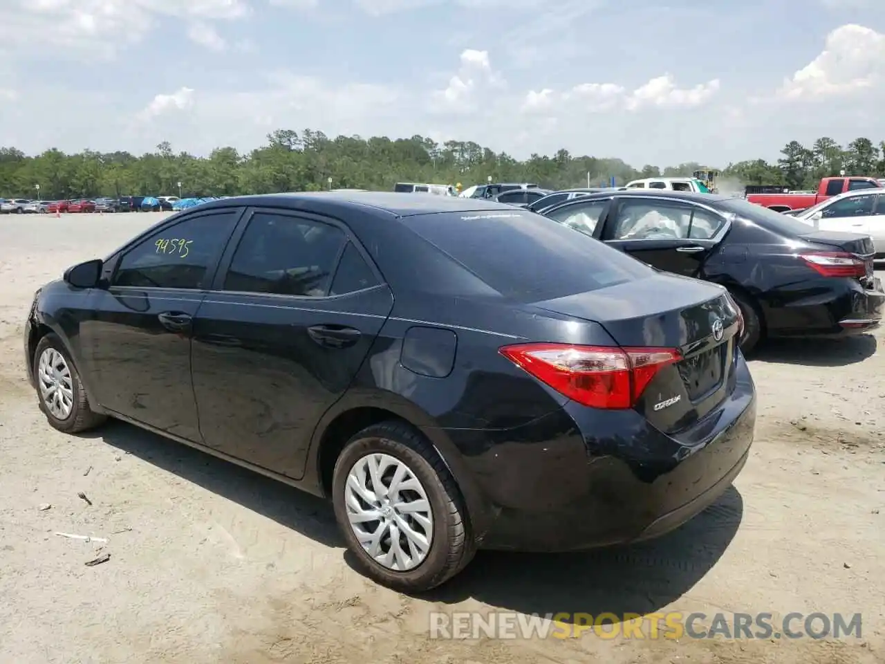 3 Photograph of a damaged car 5YFBURHE9KP877628 TOYOTA COROLLA 2019