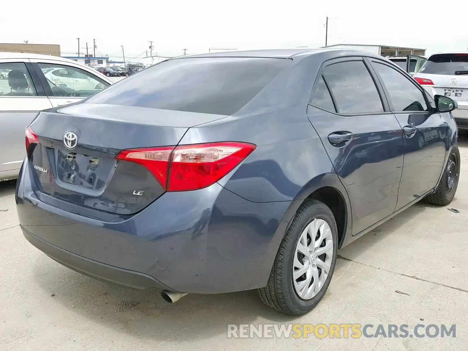 4 Photograph of a damaged car 5YFBURHE9KP878147 TOYOTA COROLLA 2019