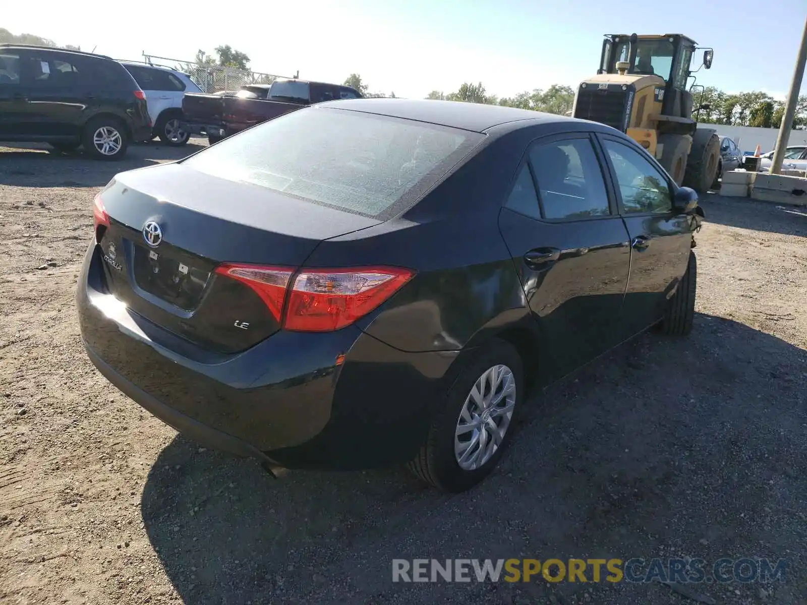 4 Photograph of a damaged car 5YFBURHE9KP878164 TOYOTA COROLLA 2019