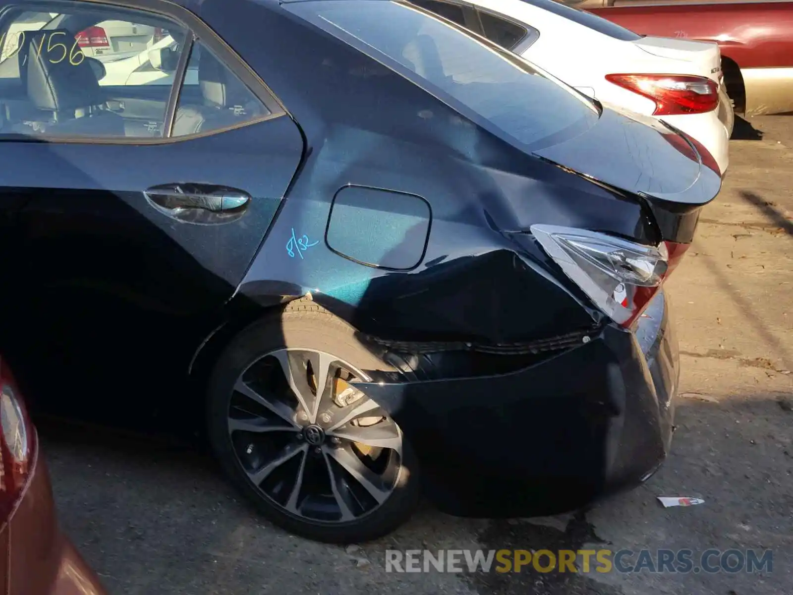 9 Photograph of a damaged car 5YFBURHE9KP878407 TOYOTA COROLLA 2019