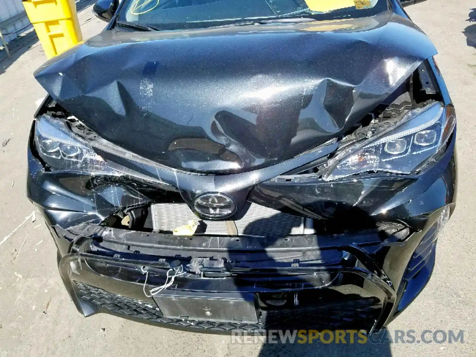 7 Photograph of a damaged car 5YFBURHE9KP879556 TOYOTA COROLLA 2019