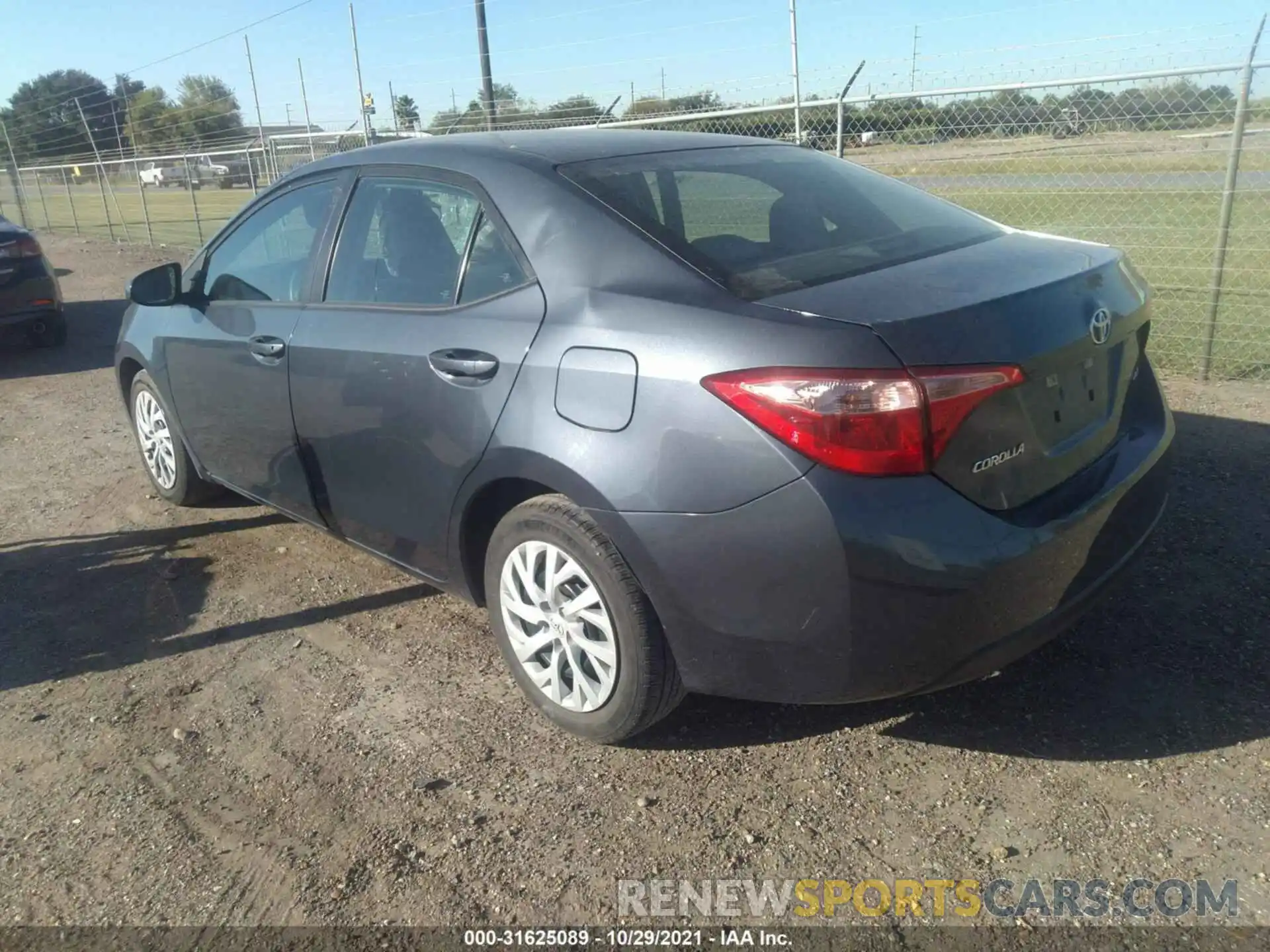 3 Photograph of a damaged car 5YFBURHE9KP880335 TOYOTA COROLLA 2019