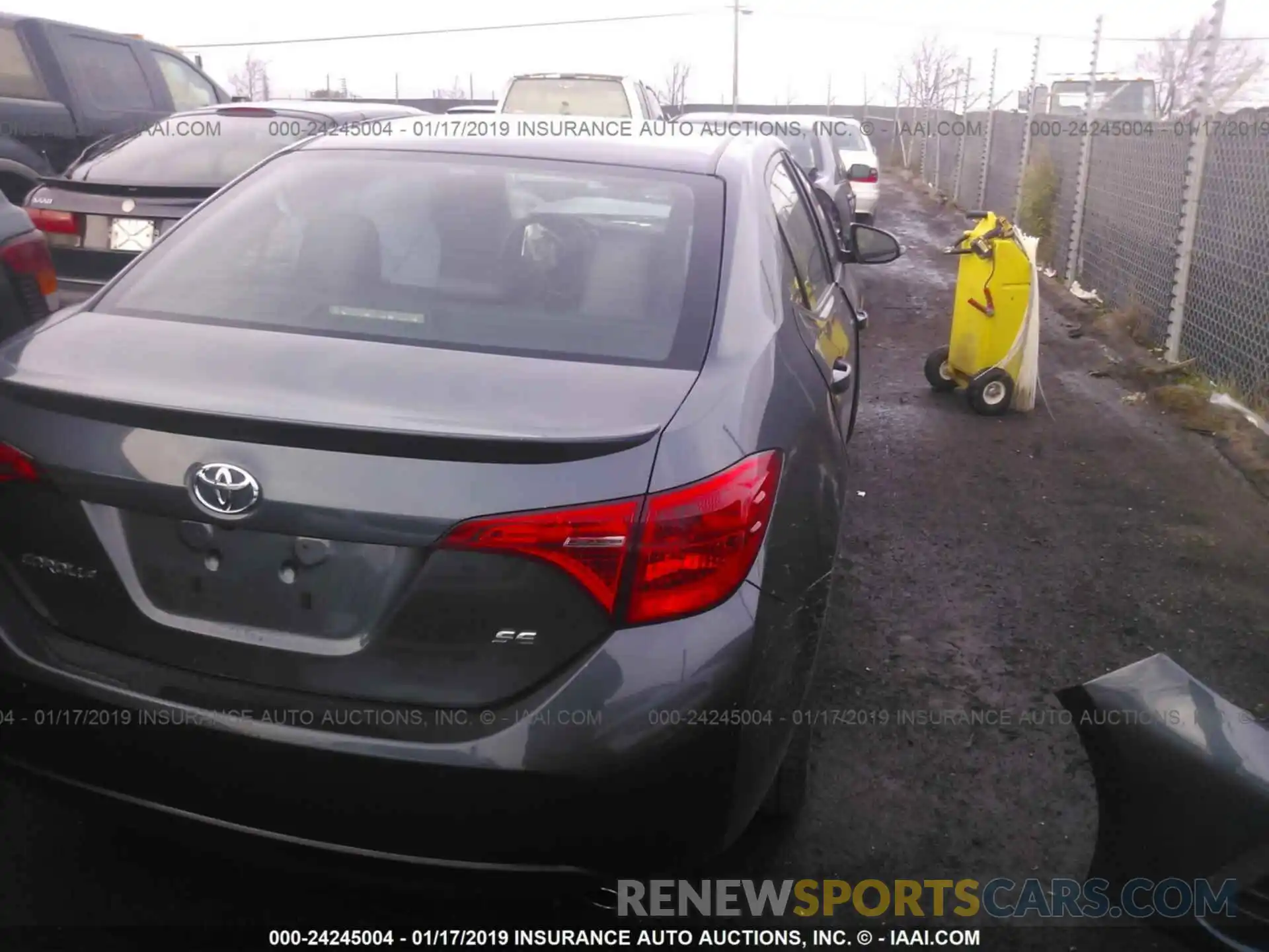 4 Photograph of a damaged car 5YFBURHE9KP880383 TOYOTA COROLLA 2019