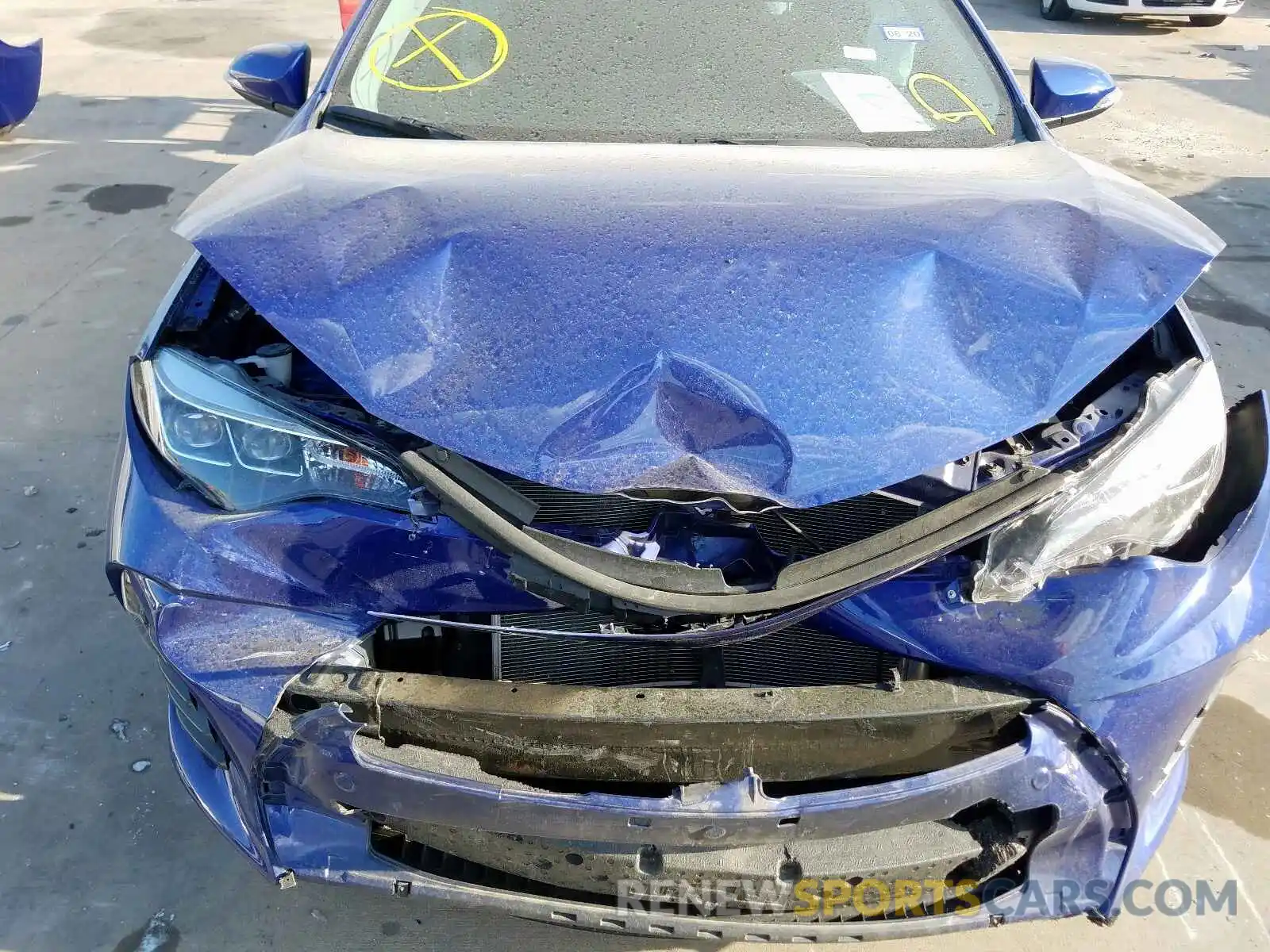 7 Photograph of a damaged car 5YFBURHE9KP881310 TOYOTA COROLLA 2019