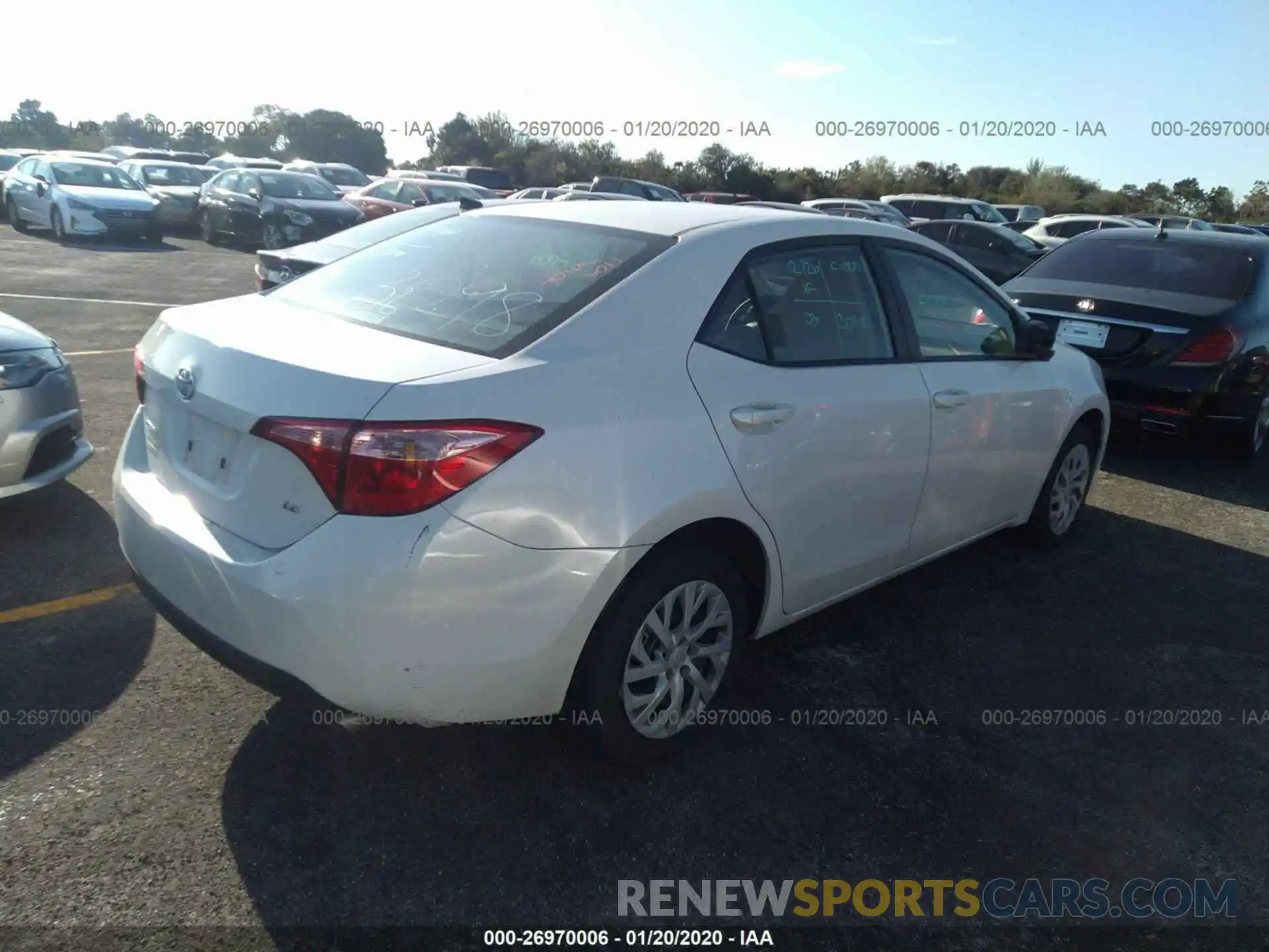 4 Photograph of a damaged car 5YFBURHE9KP881467 TOYOTA COROLLA 2019