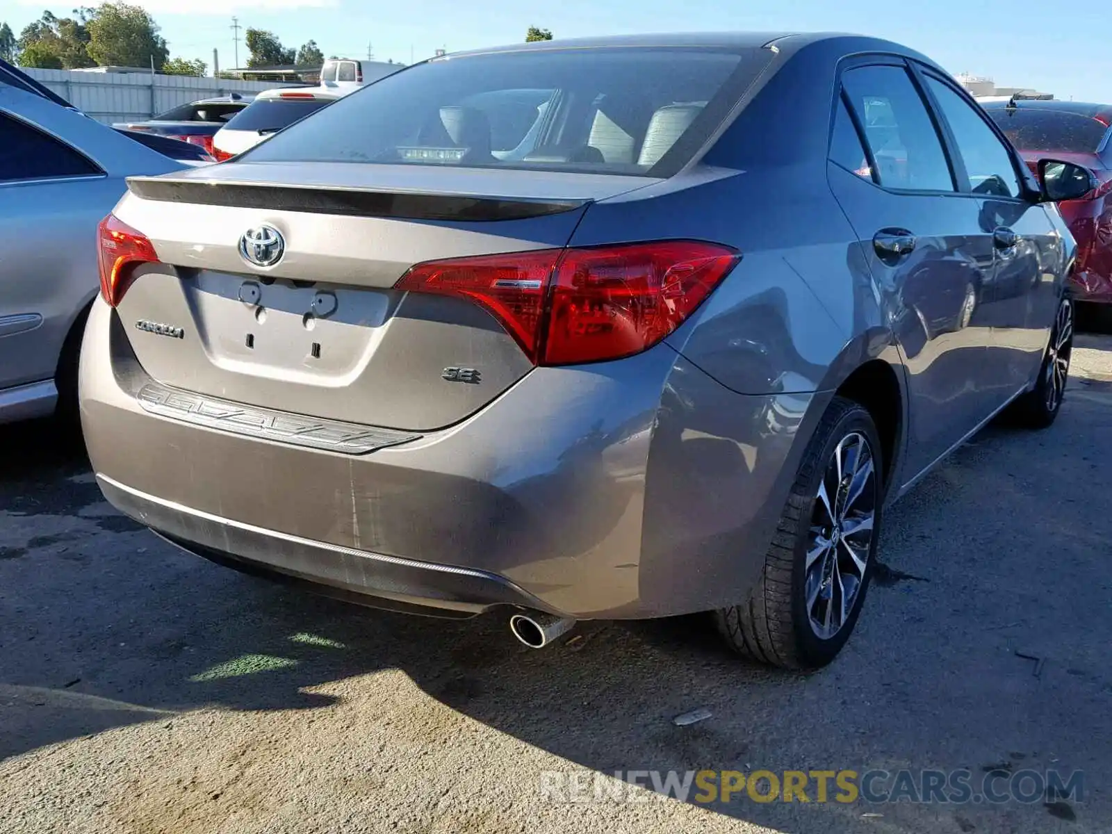 4 Photograph of a damaged car 5YFBURHE9KP881923 TOYOTA COROLLA 2019