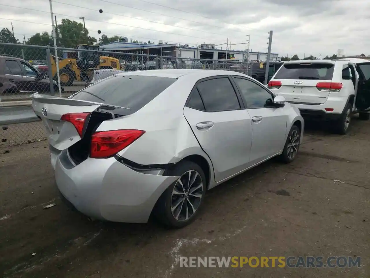 4 Photograph of a damaged car 5YFBURHE9KP882148 TOYOTA COROLLA 2019