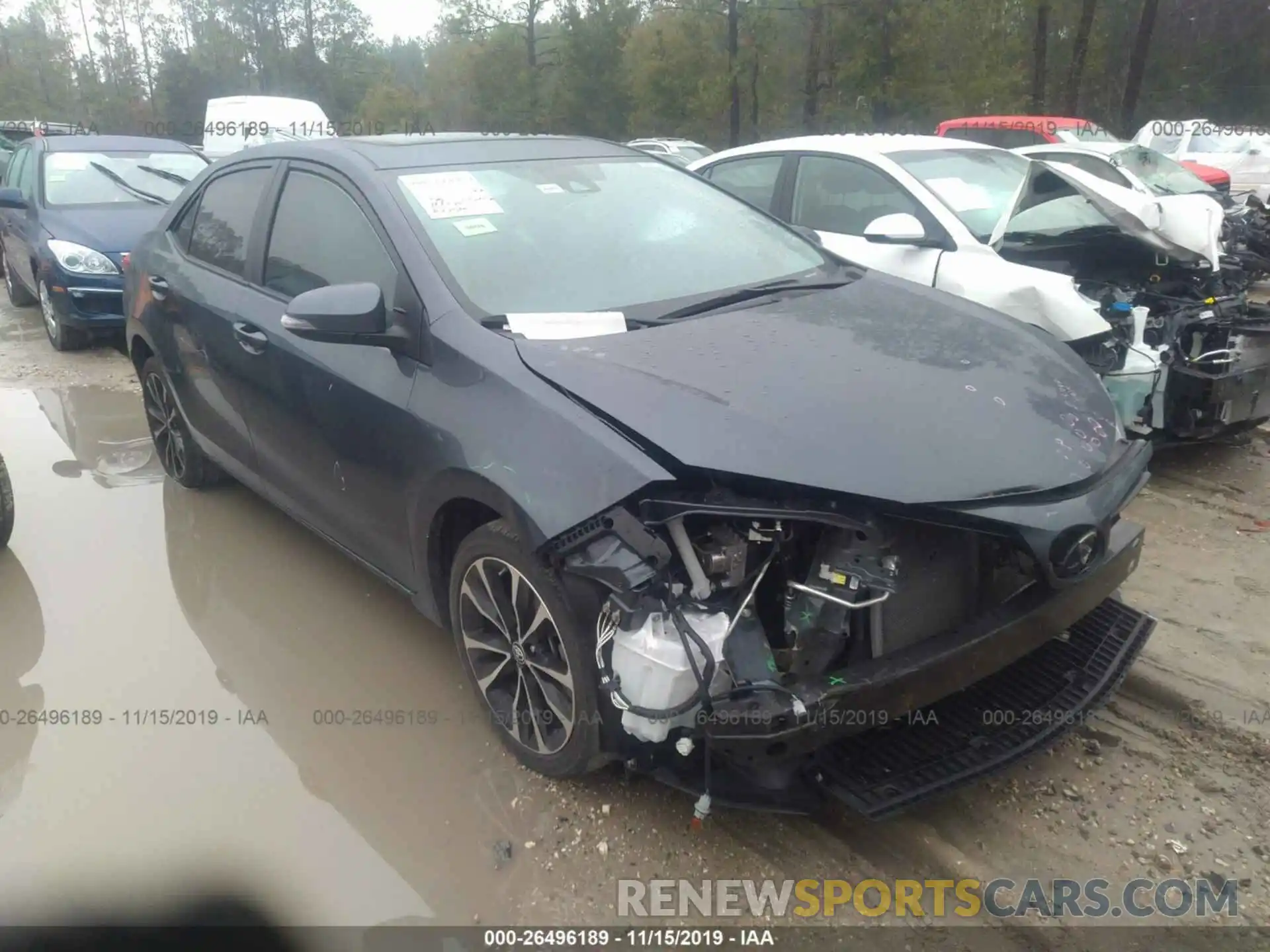 1 Photograph of a damaged car 5YFBURHE9KP882294 TOYOTA COROLLA 2019