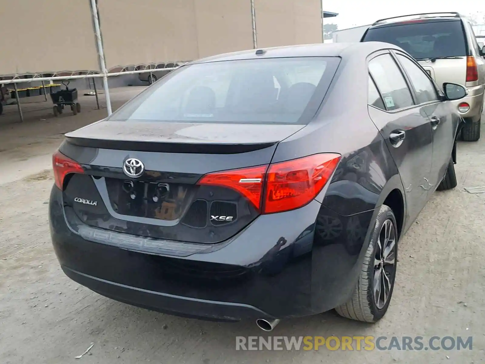 4 Фотография поврежденного автомобиля 5YFBURHE9KP882439 TOYOTA COROLLA 2019