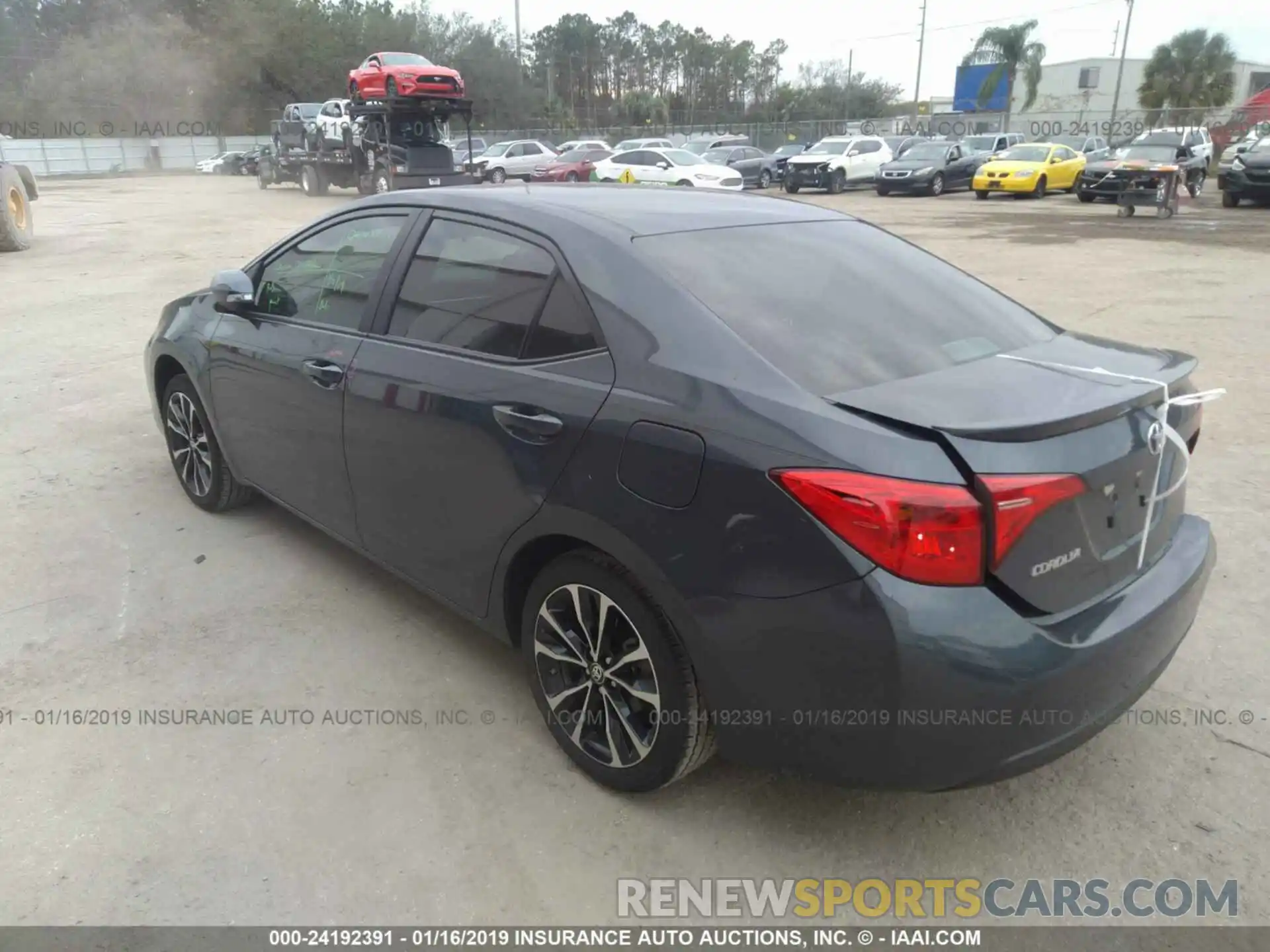 3 Photograph of a damaged car 5YFBURHE9KP882621 TOYOTA COROLLA 2019