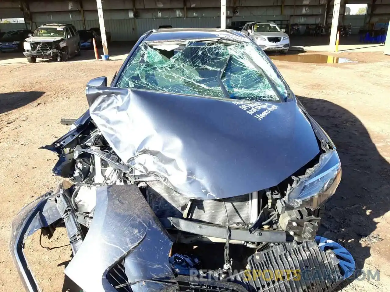 7 Photograph of a damaged car 5YFBURHE9KP882831 TOYOTA COROLLA 2019