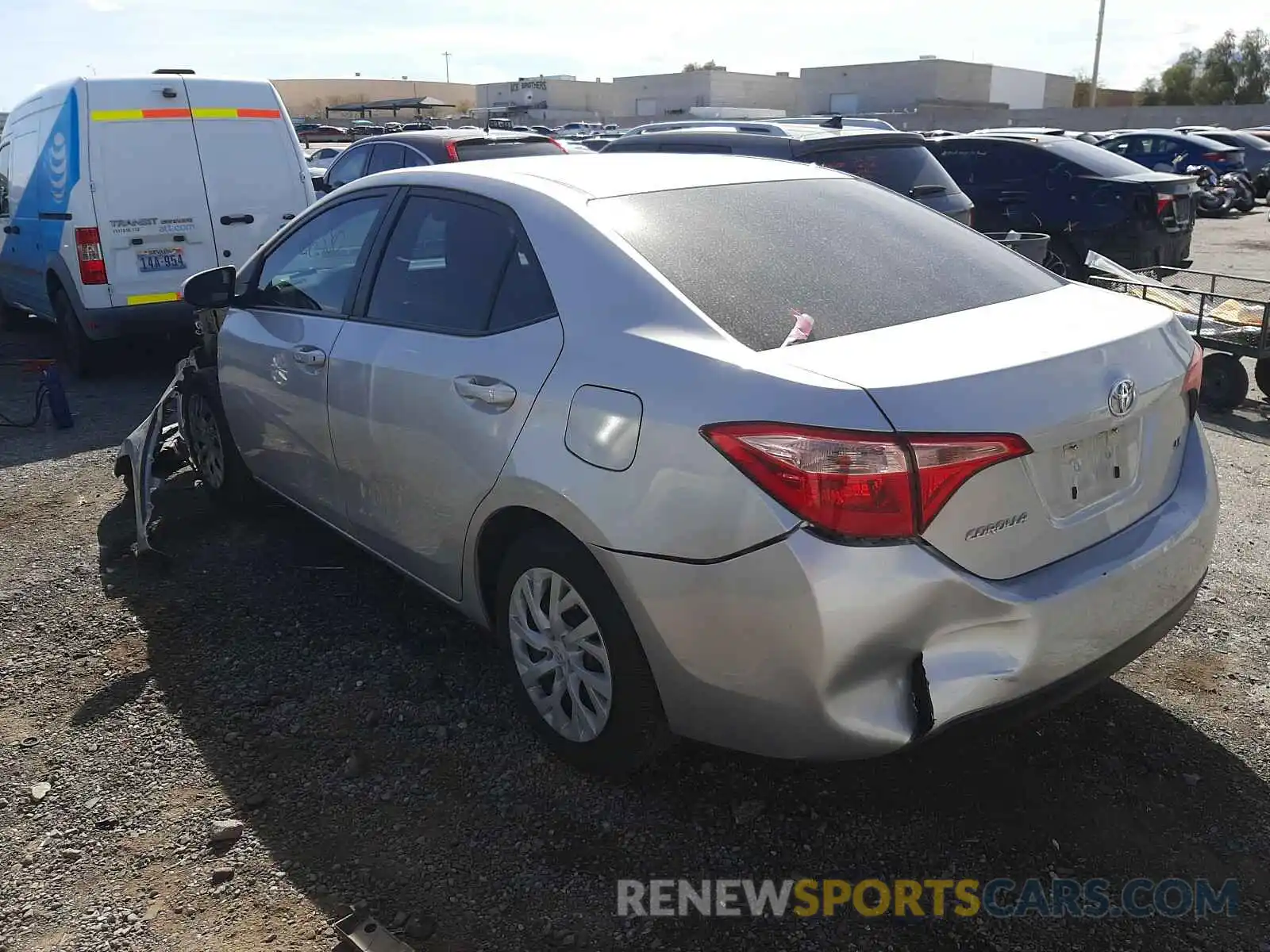 3 Photograph of a damaged car 5YFBURHE9KP883364 TOYOTA COROLLA 2019