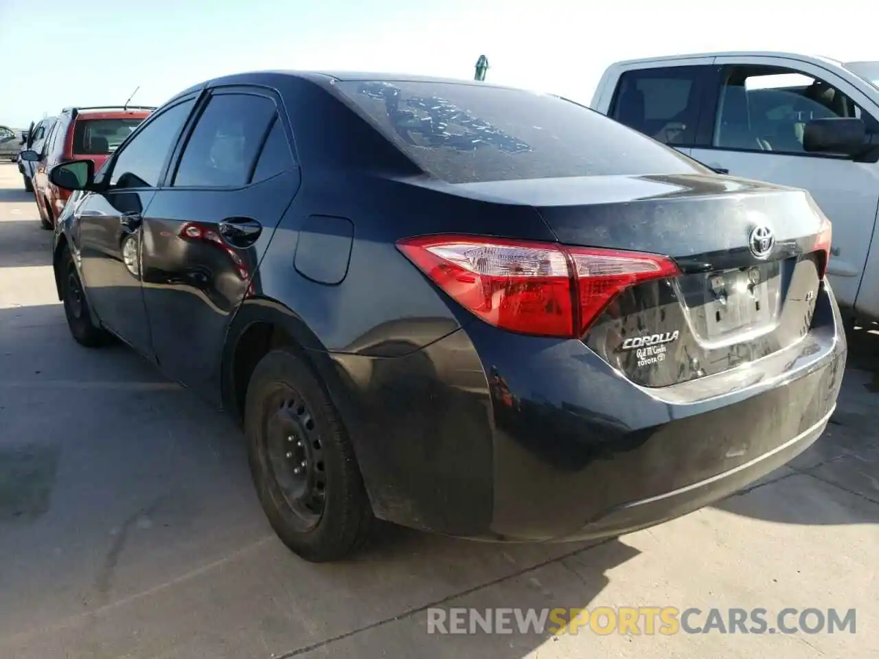 3 Photograph of a damaged car 5YFBURHE9KP883655 TOYOTA COROLLA 2019