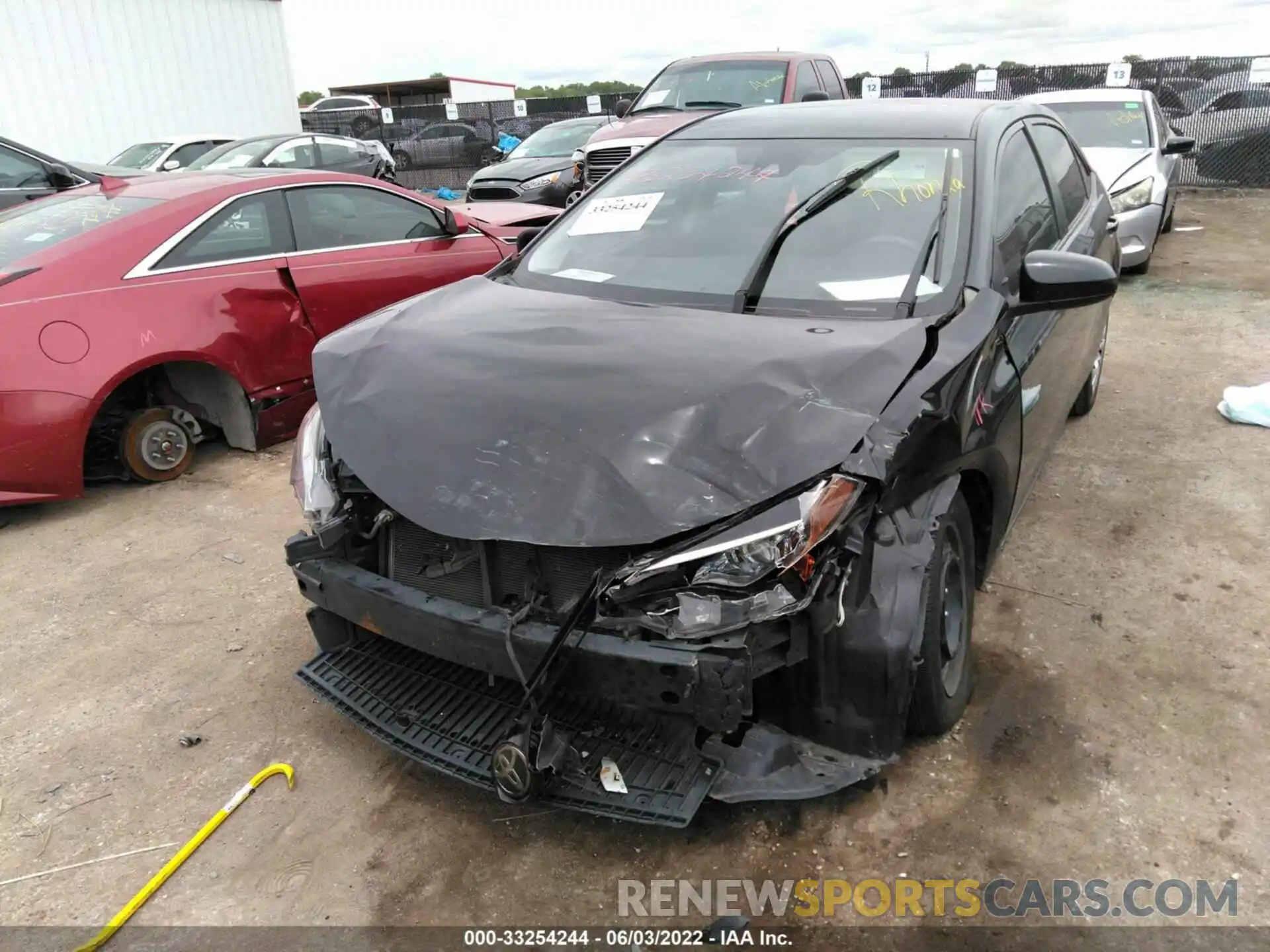 6 Photograph of a damaged car 5YFBURHE9KP883770 TOYOTA COROLLA 2019