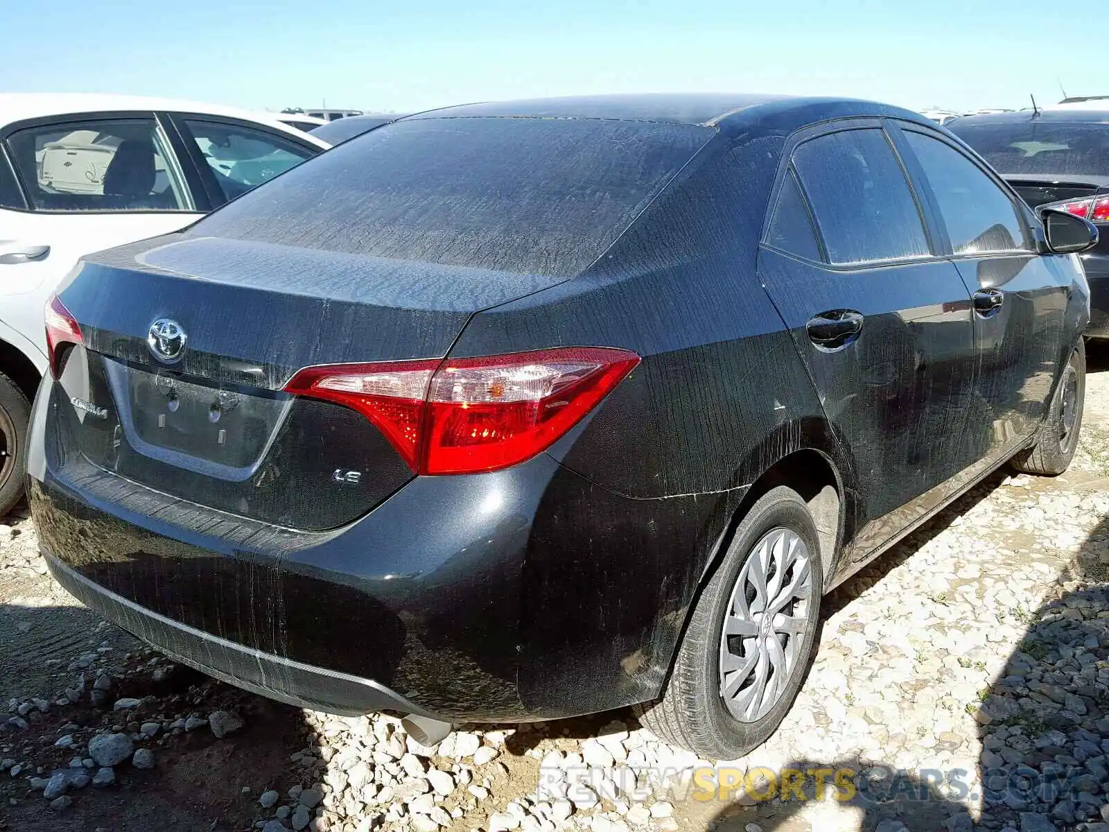 4 Photograph of a damaged car 5YFBURHE9KP884207 TOYOTA COROLLA 2019