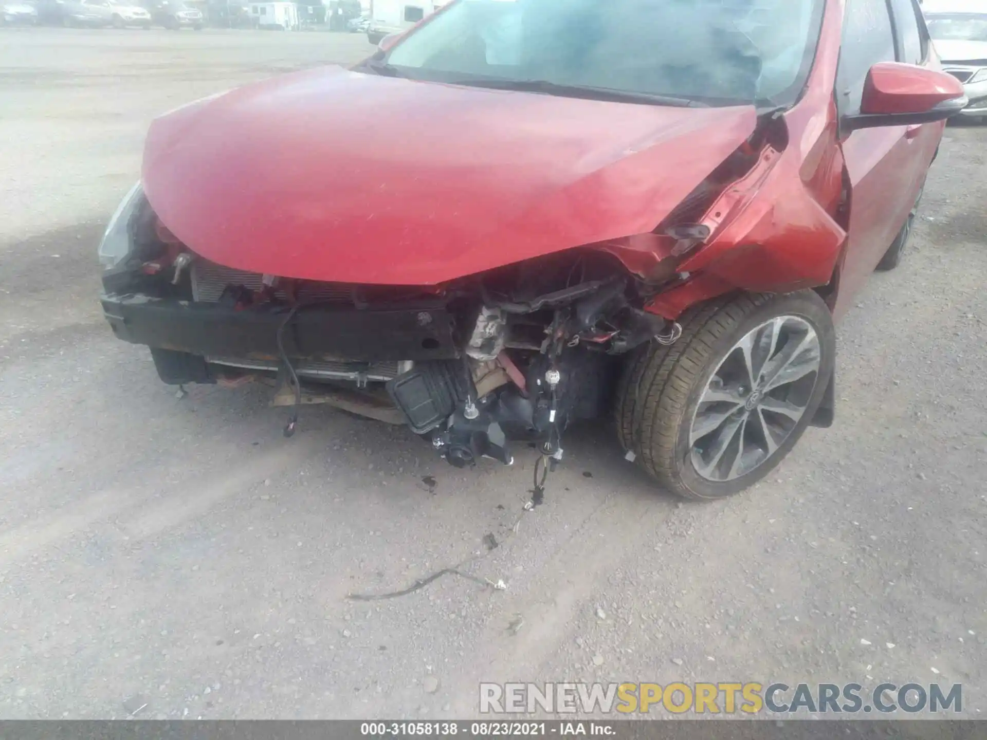 6 Photograph of a damaged car 5YFBURHE9KP884420 TOYOTA COROLLA 2019