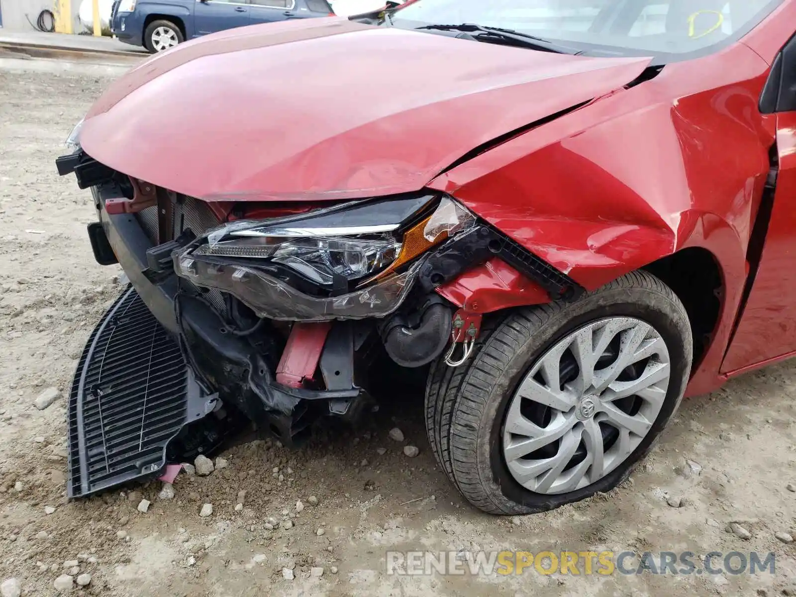 9 Photograph of a damaged car 5YFBURHE9KP884840 TOYOTA COROLLA 2019