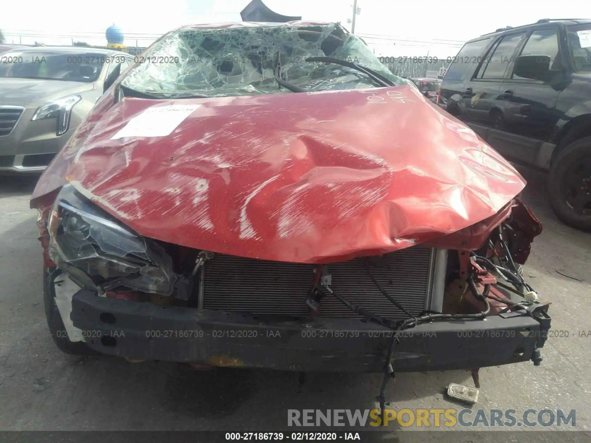 6 Photograph of a damaged car 5YFBURHE9KP884871 TOYOTA COROLLA 2019