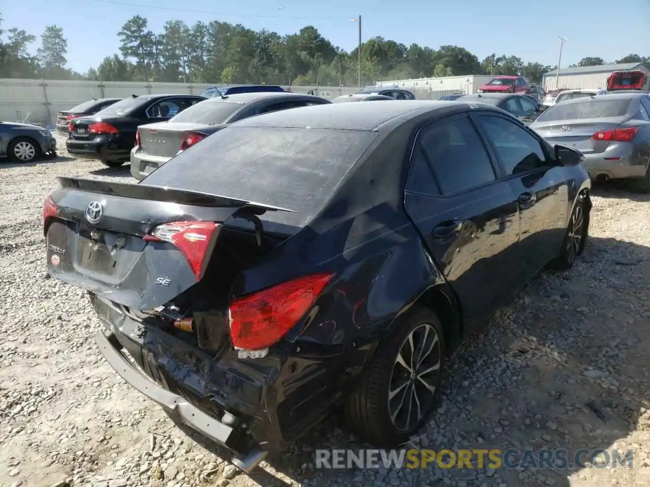 4 Photograph of a damaged car 5YFBURHE9KP884952 TOYOTA COROLLA 2019