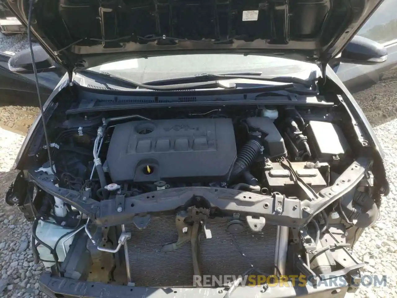 7 Photograph of a damaged car 5YFBURHE9KP884952 TOYOTA COROLLA 2019