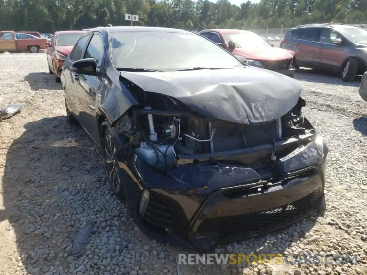 9 Photograph of a damaged car 5YFBURHE9KP884952 TOYOTA COROLLA 2019