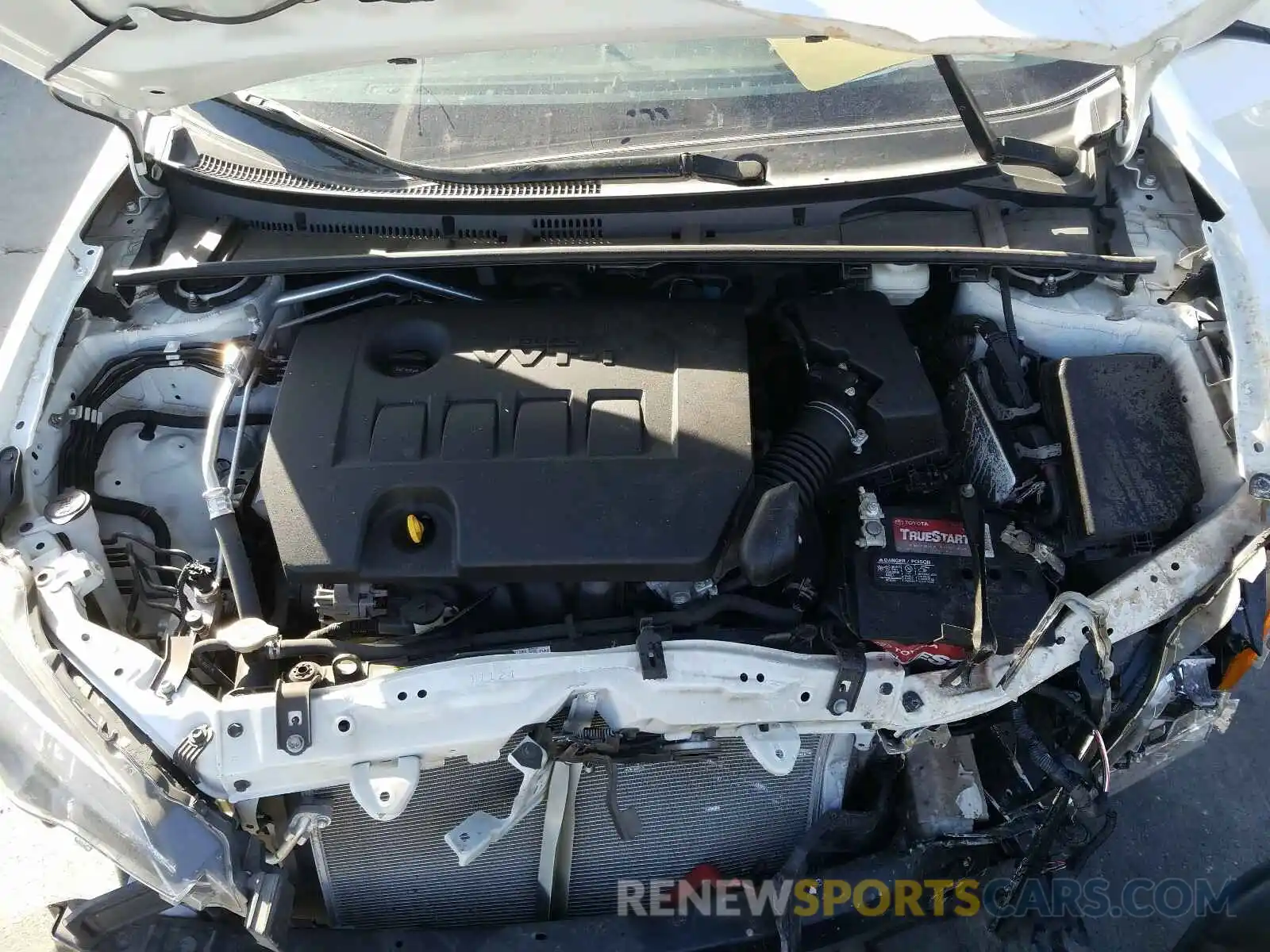 7 Photograph of a damaged car 5YFBURHE9KP886491 TOYOTA COROLLA 2019