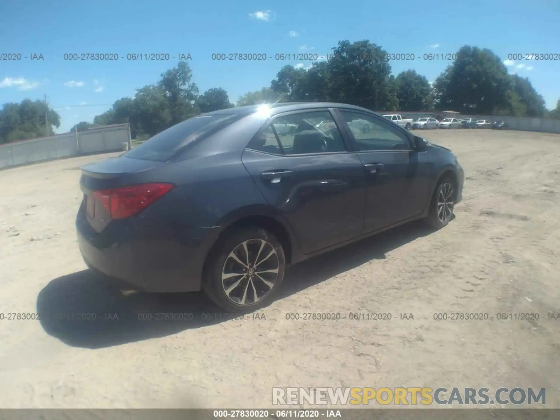 4 Photograph of a damaged car 5YFBURHE9KP886927 TOYOTA COROLLA 2019