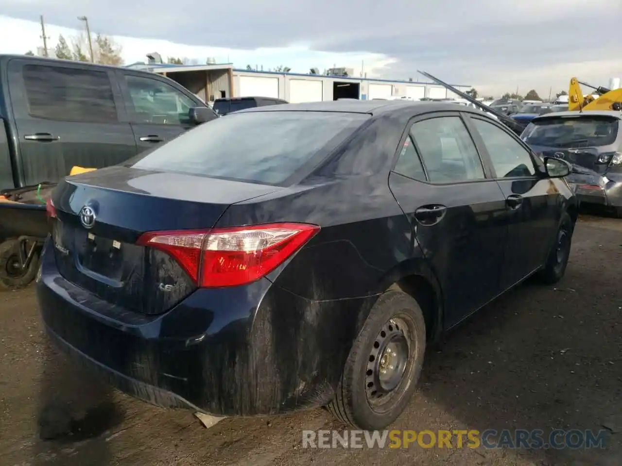 4 Photograph of a damaged car 5YFBURHE9KP888015 TOYOTA COROLLA 2019