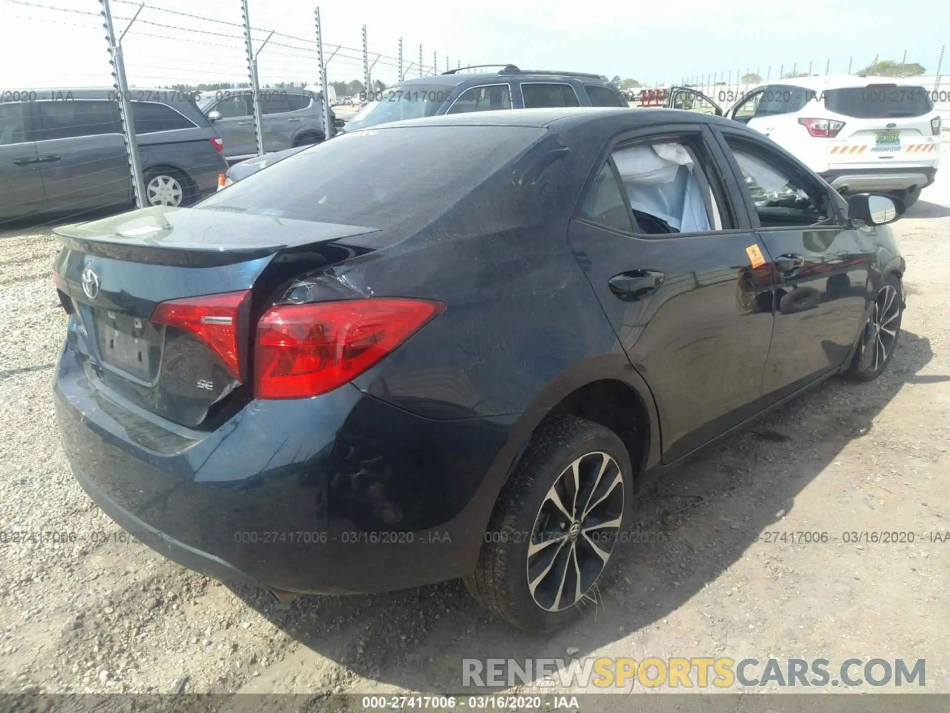 4 Photograph of a damaged car 5YFBURHE9KP888354 TOYOTA COROLLA 2019