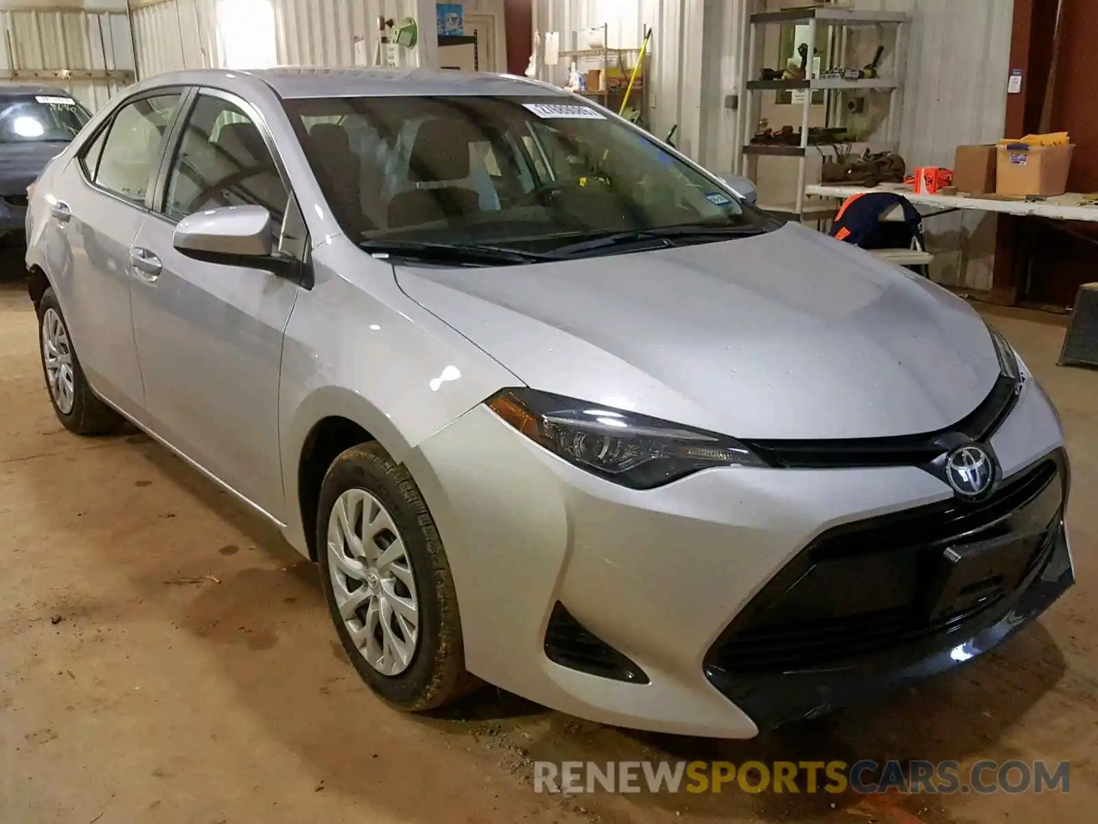 1 Photograph of a damaged car 5YFBURHE9KP888757 TOYOTA COROLLA 2019