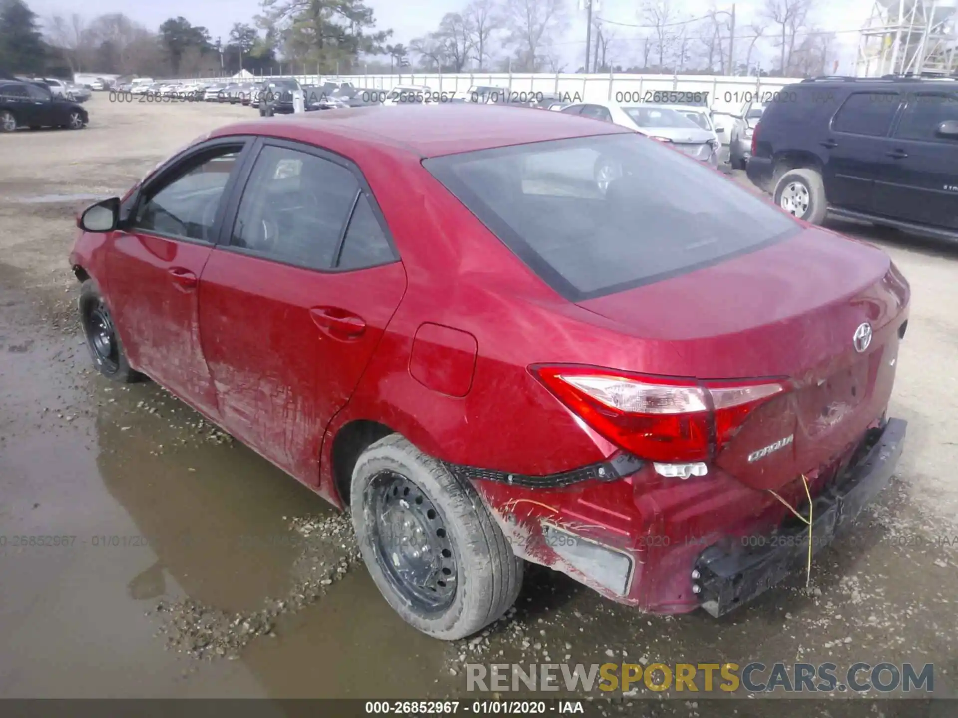 3 Photograph of a damaged car 5YFBURHE9KP888760 TOYOTA COROLLA 2019