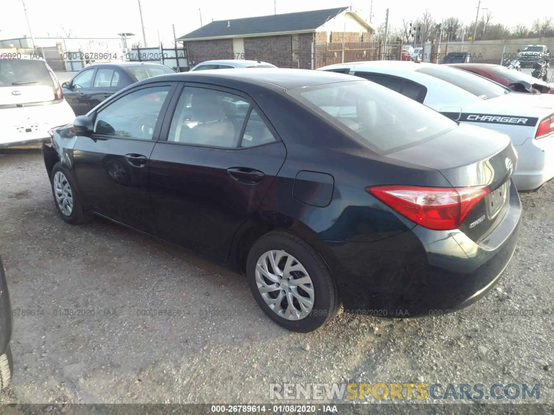 3 Photograph of a damaged car 5YFBURHE9KP888841 TOYOTA COROLLA 2019