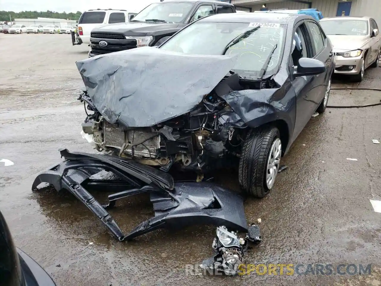 9 Photograph of a damaged car 5YFBURHE9KP889150 TOYOTA COROLLA 2019