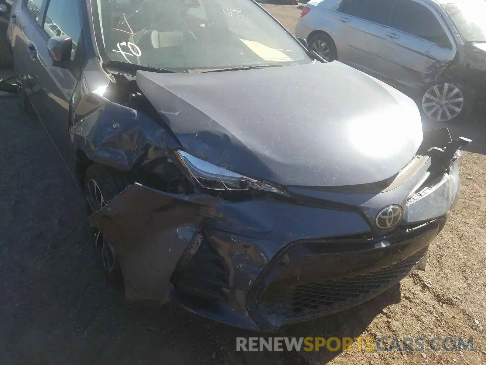 9 Photograph of a damaged car 5YFBURHE9KP889312 TOYOTA COROLLA 2019