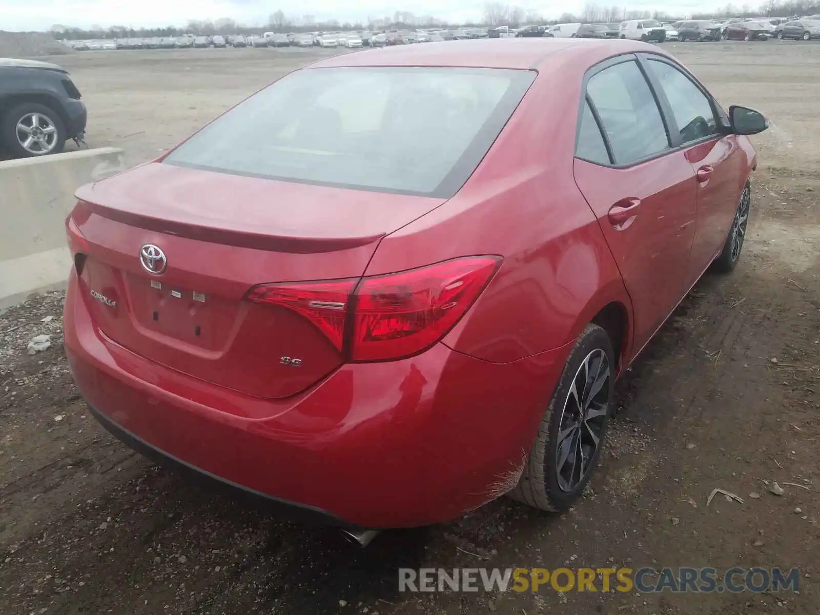 4 Photograph of a damaged car 5YFBURHE9KP889360 TOYOTA COROLLA 2019