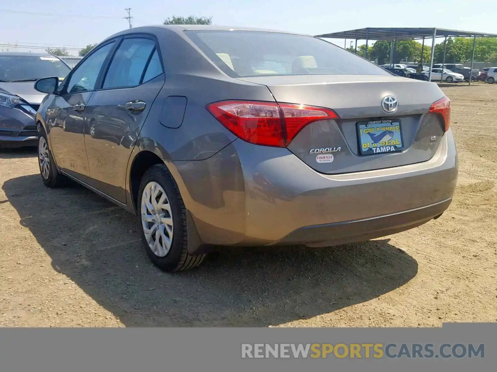 3 Photograph of a damaged car 5YFBURHE9KP889648 TOYOTA COROLLA 2019