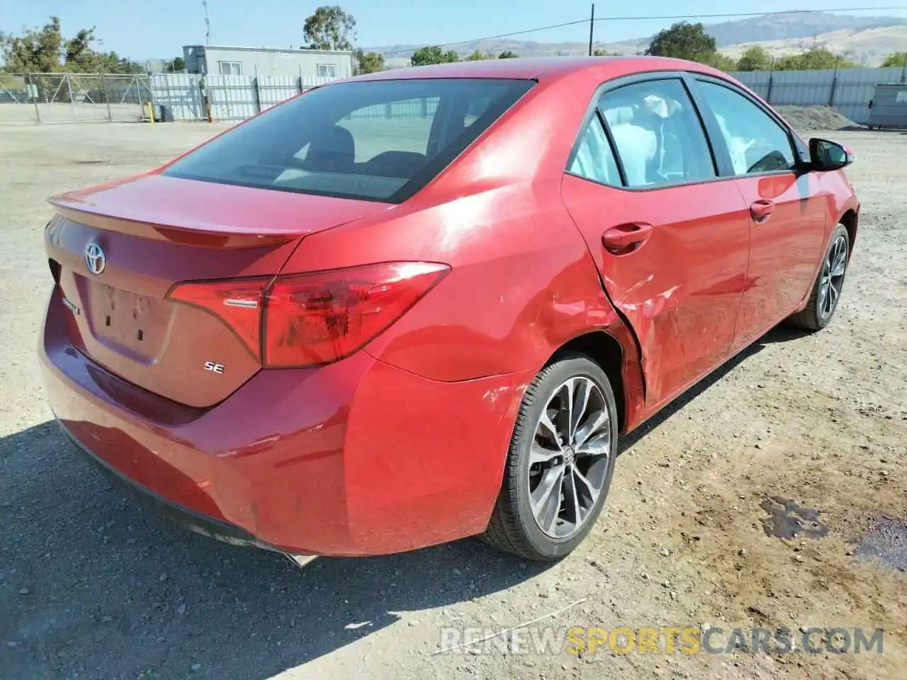 9 Photograph of a damaged car 5YFBURHE9KP889732 TOYOTA COROLLA 2019