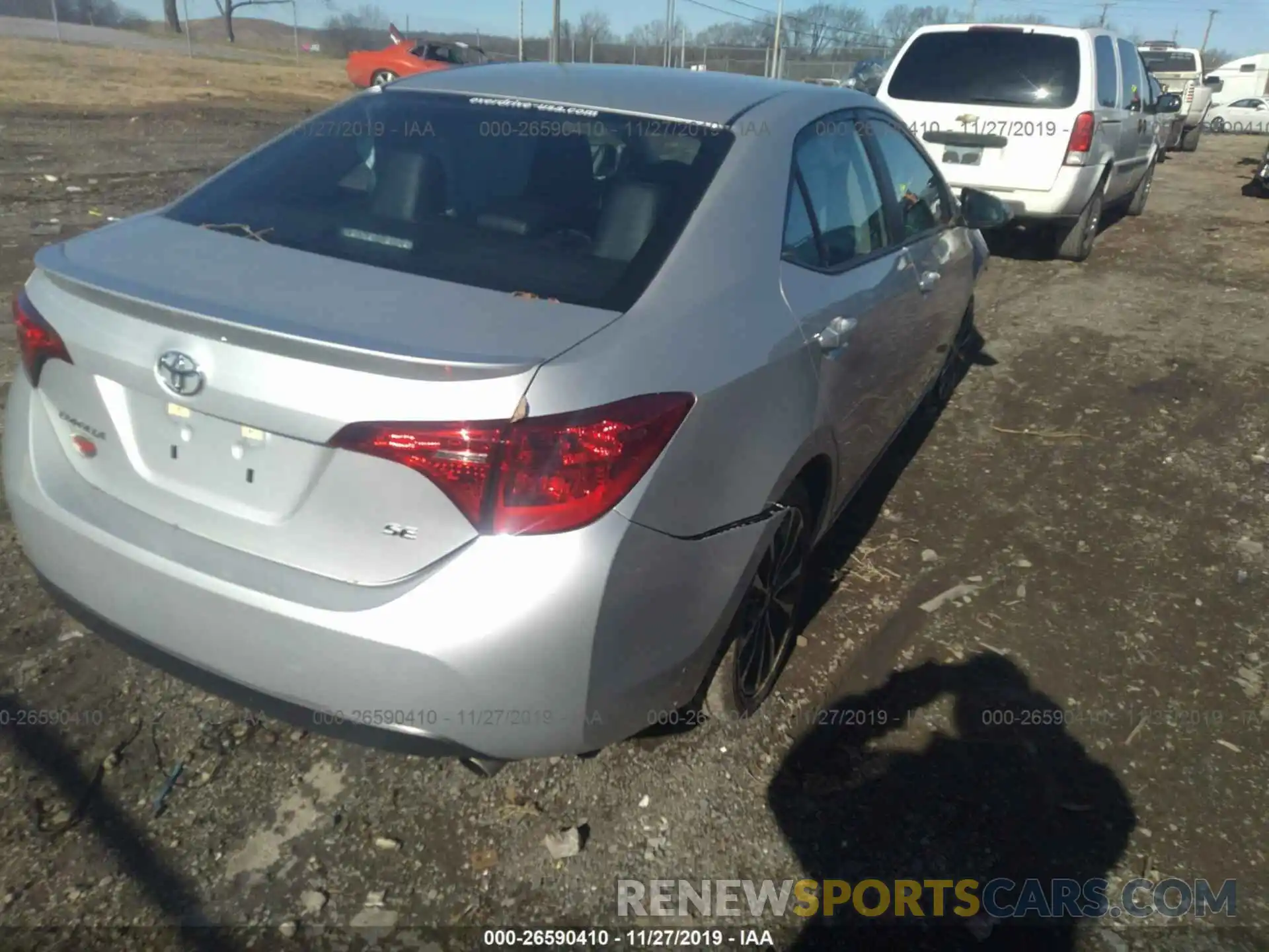 4 Photograph of a damaged car 5YFBURHE9KP890055 TOYOTA COROLLA 2019