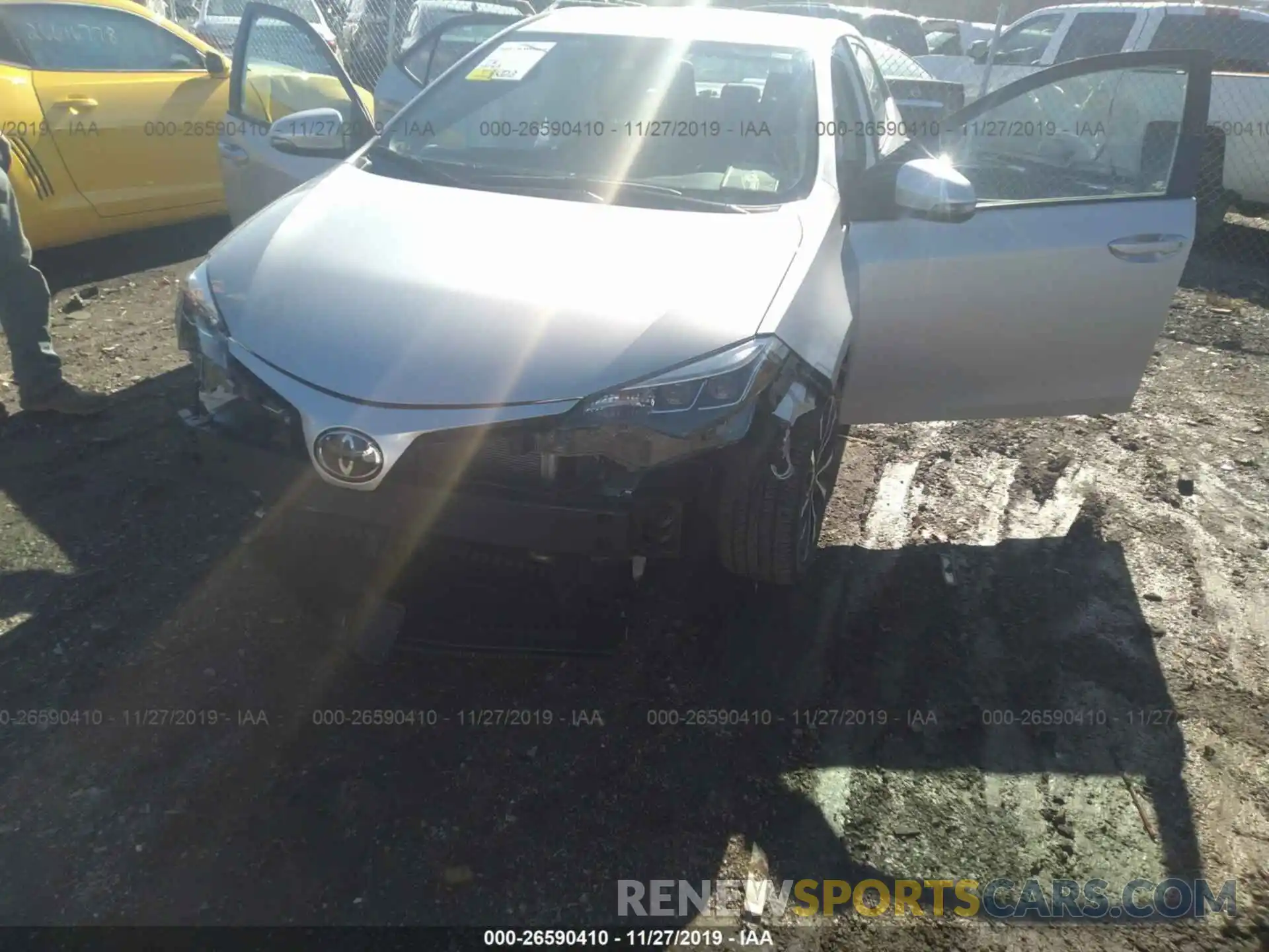 6 Photograph of a damaged car 5YFBURHE9KP890055 TOYOTA COROLLA 2019