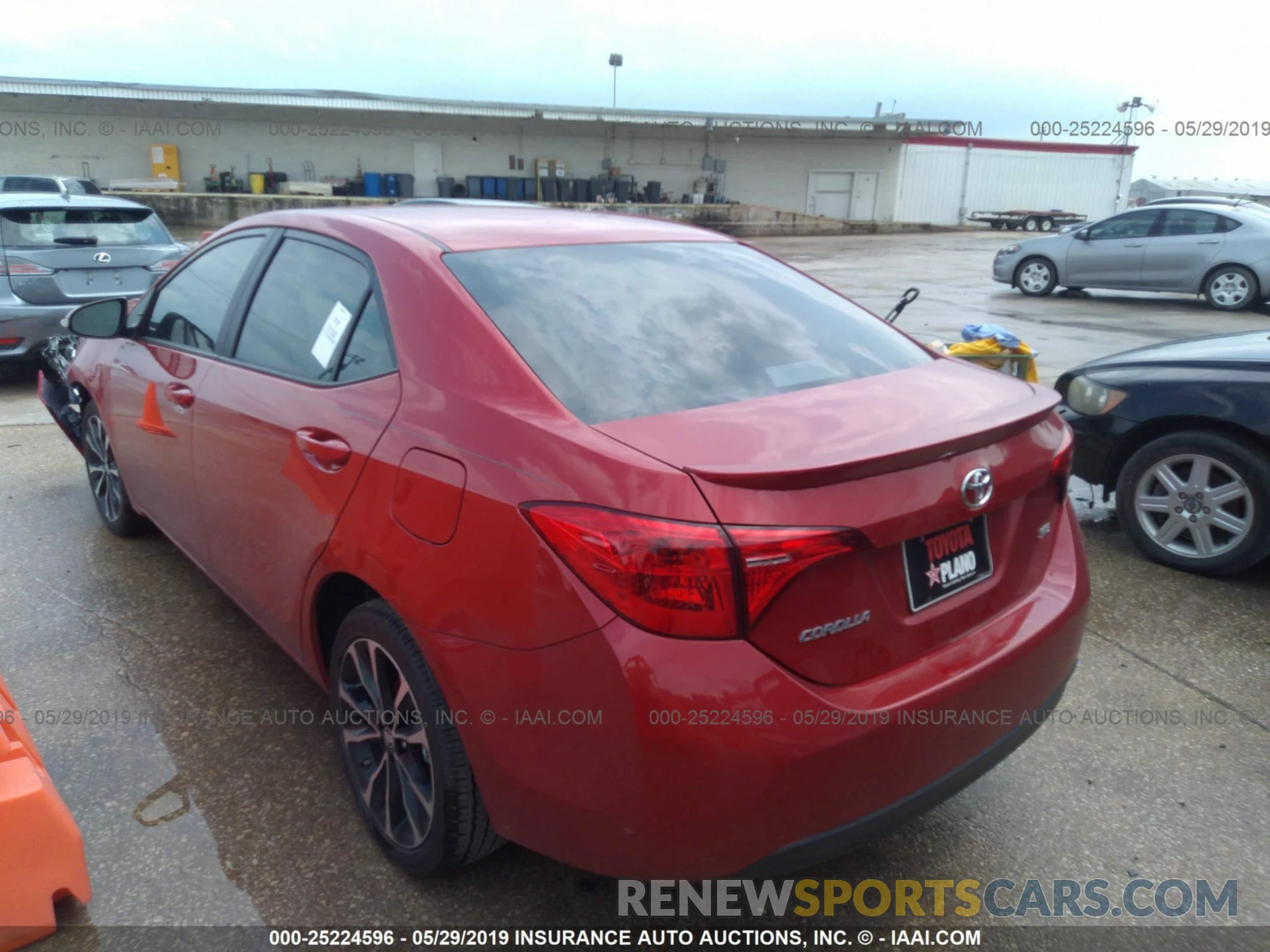 3 Photograph of a damaged car 5YFBURHE9KP890184 TOYOTA COROLLA 2019