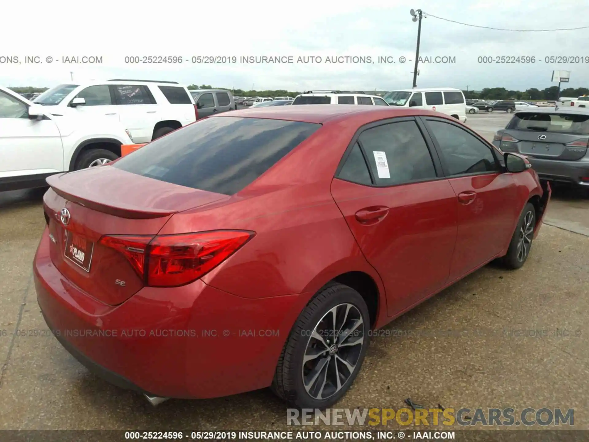 4 Photograph of a damaged car 5YFBURHE9KP890184 TOYOTA COROLLA 2019