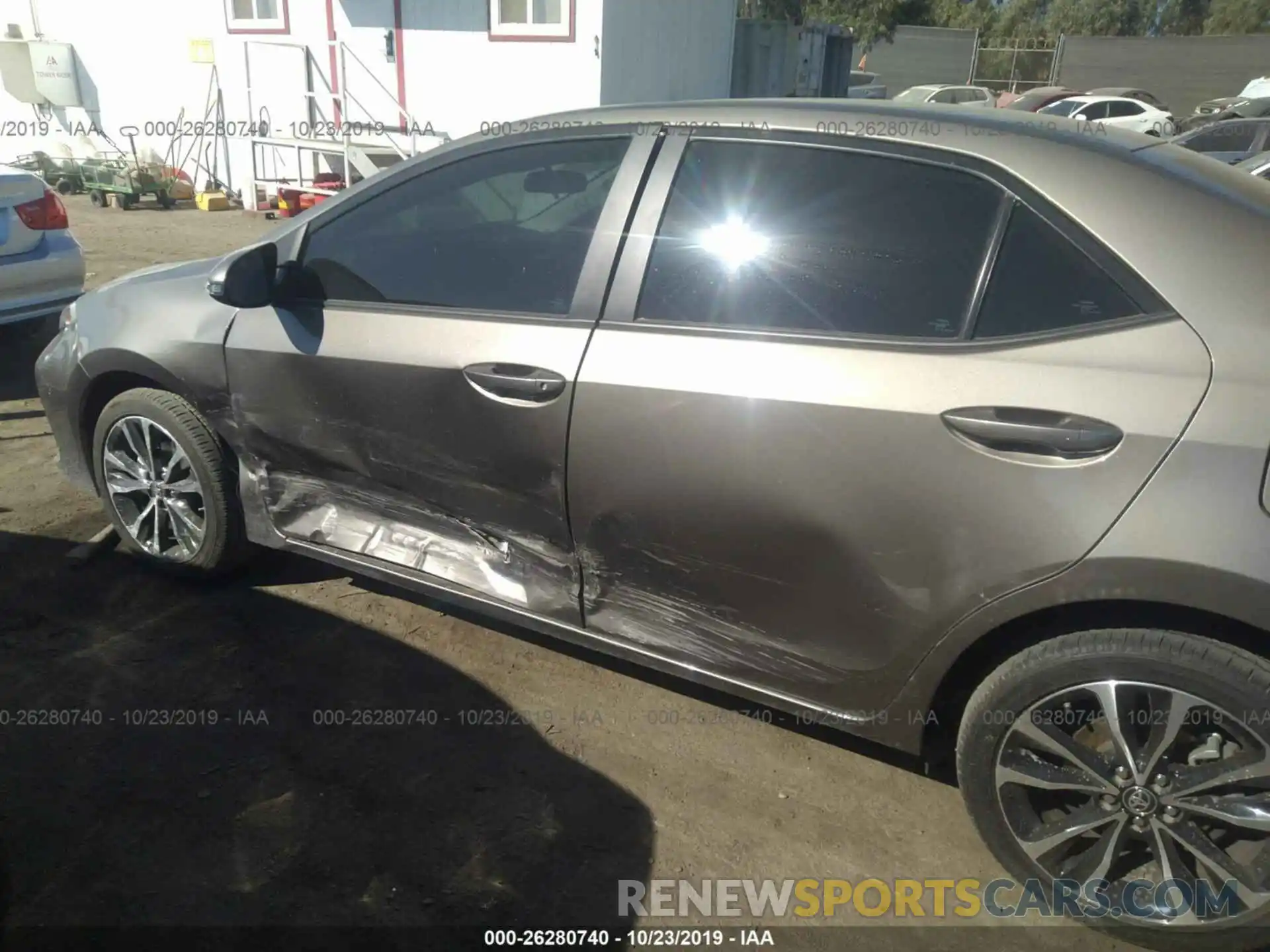 6 Photograph of a damaged car 5YFBURHE9KP890413 TOYOTA COROLLA 2019