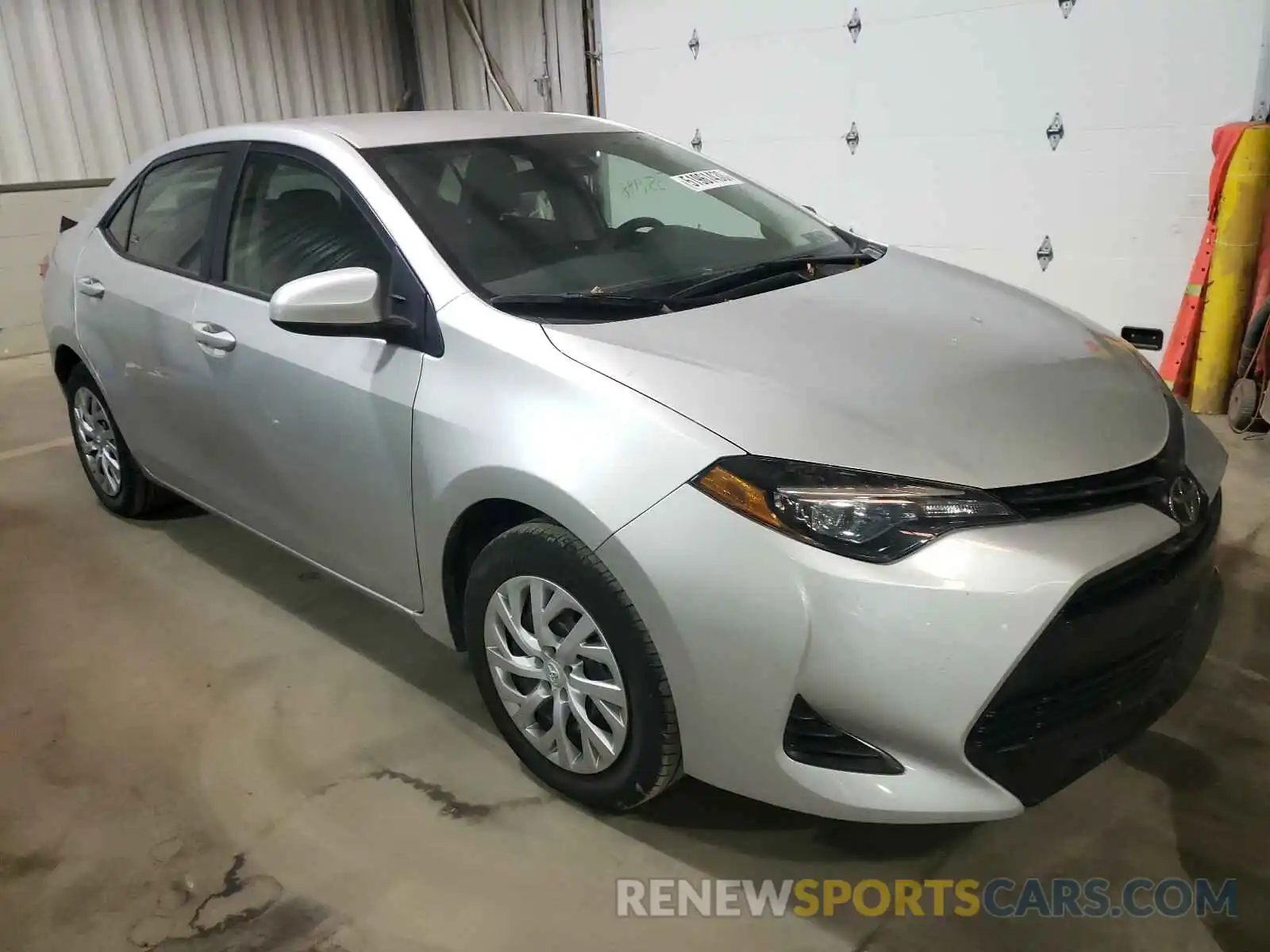 1 Photograph of a damaged car 5YFBURHE9KP891576 TOYOTA COROLLA 2019