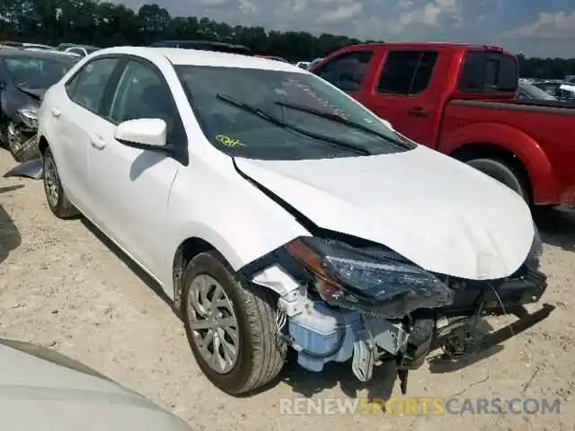 1 Photograph of a damaged car 5YFBURHE9KP891755 TOYOTA COROLLA 2019