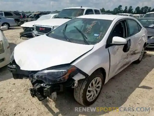 2 Photograph of a damaged car 5YFBURHE9KP891755 TOYOTA COROLLA 2019