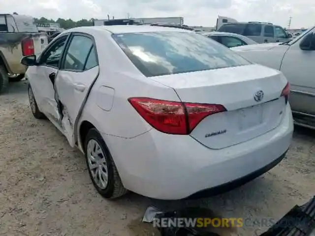 3 Photograph of a damaged car 5YFBURHE9KP891755 TOYOTA COROLLA 2019